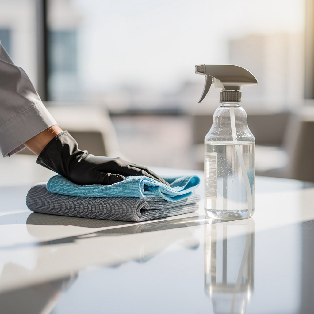 YMC Janitorial Services Inc. San Diego professional team providing expert commercial cleaning services in a San Diego office